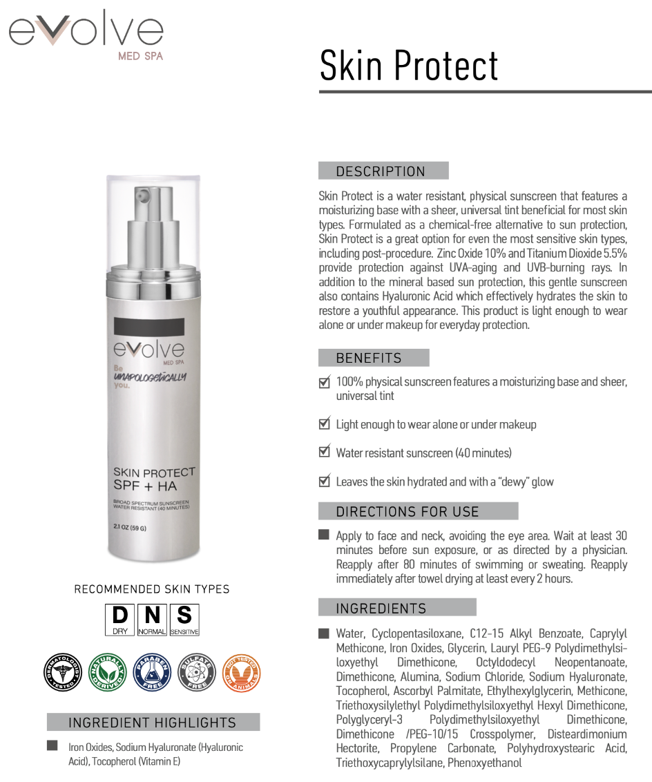 Skin Protect: SPF 44 + HA